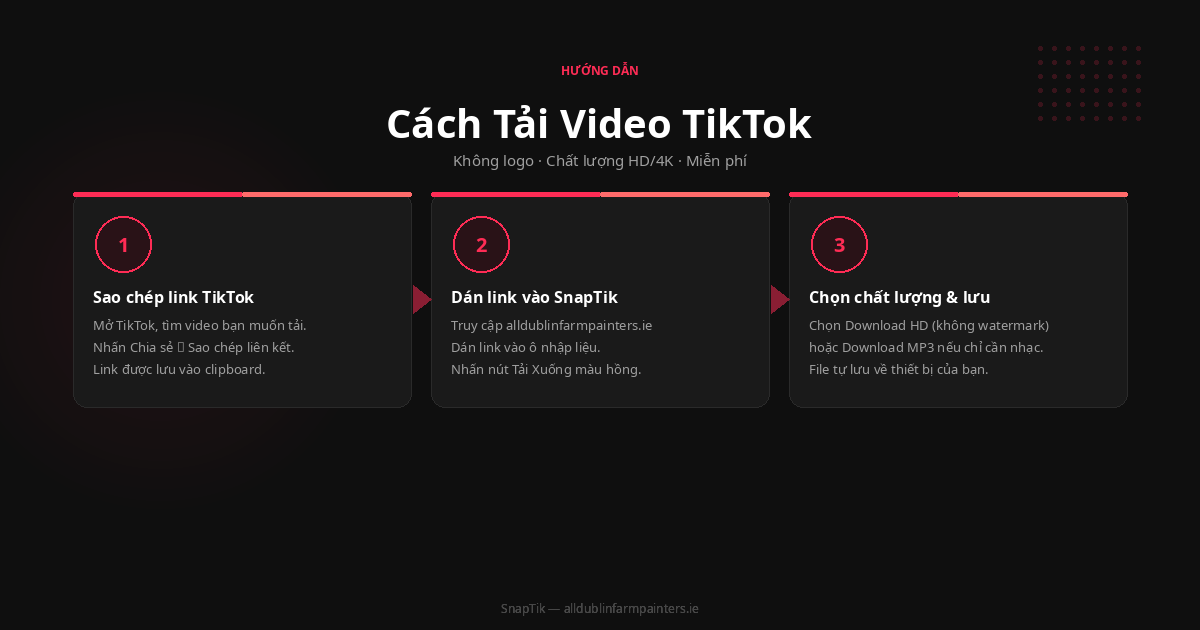 Snaptik tải video tiktok